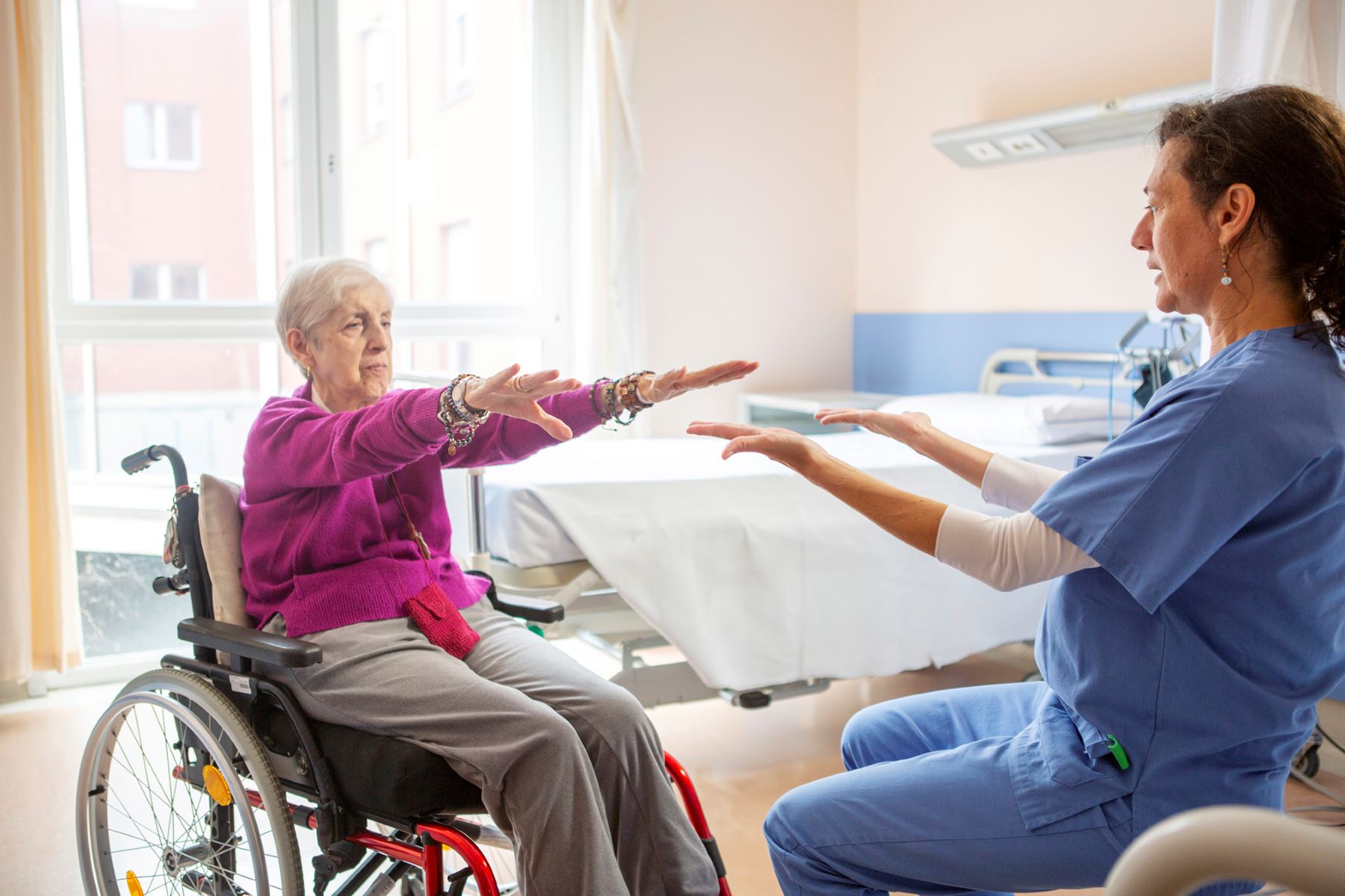 Cure spinali su una paziente over 70