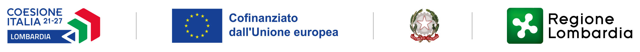 Coesione Italia Lombardia - Logo per progetto Maugeri